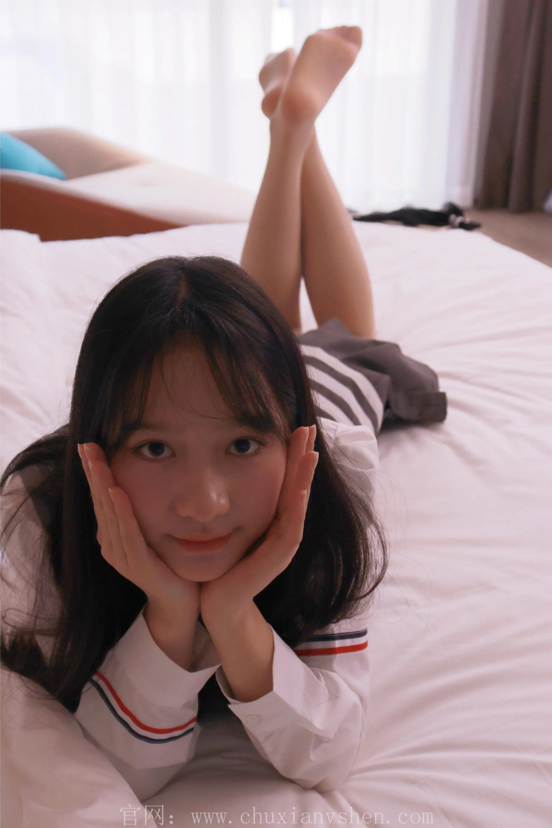 初夏女神 NO.014 沙沙王心凌同款JK搭配JK小黑皮鞋 [136P]插图9